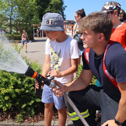 DĚTSKÝ DEN U DOBROVOLNÝCH HASIČŮ